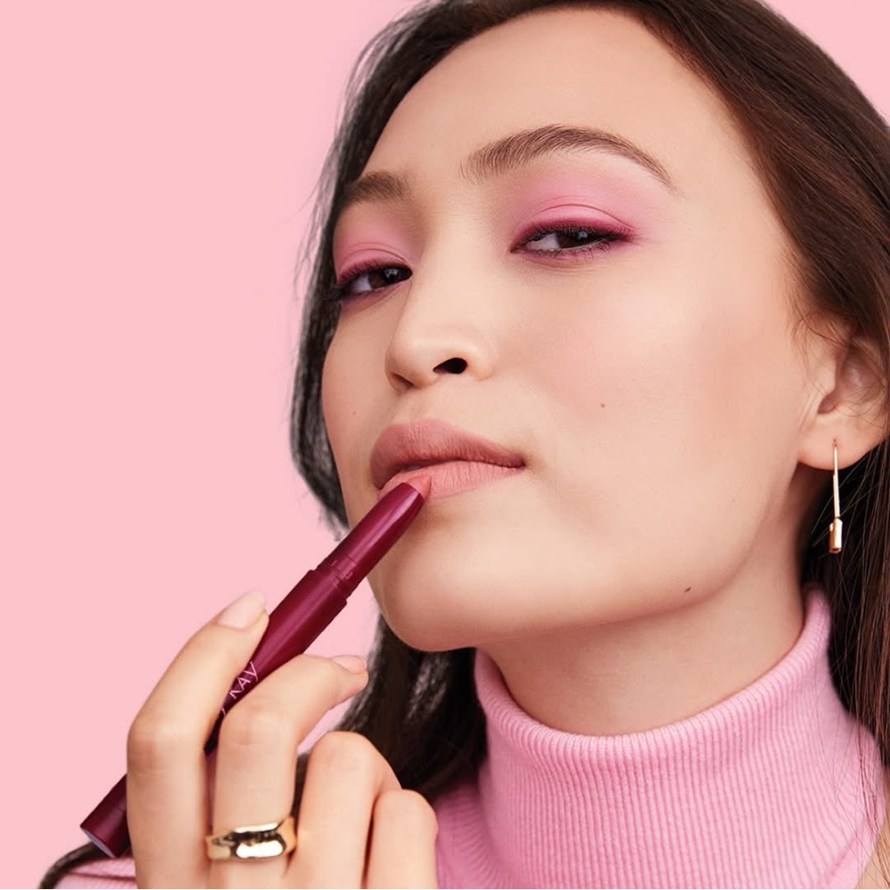 NWT Mary Kay Visionary Pink Velvety Lipstick Crayon Matte Limited Edition Rare